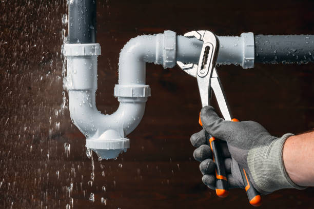 Professional Leak Detection technician working in Adams Center, NY